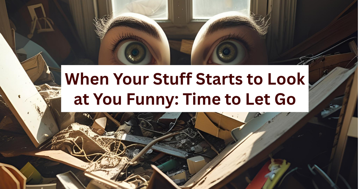 When Your Stuff Starts to Look at You Funny: Time to Let Go